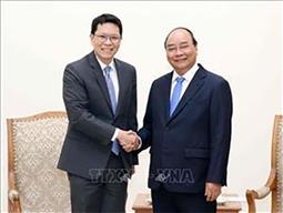 Thủ tướng Nguyễn Xuân Phúc tiếp Thống đốc Ngân hàng Trung ương Thái Lan